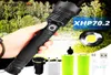 LED -zaklamp 90000 lumen XHP702 Most Krachtige zaklamp 26650 USB Torch XHP70 Lantern Hunting Lamp Hand Light3453232