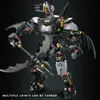 Giocattoli di trasformazione Robot City War Armatura meccanica Robot Building Block Mecha Dark Super Warrior Film Figure militari Modello Brick Ragazzi Giocattolo per regalo per bambini yq240315