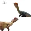 2 pezzi set HAOLONGGOOD 1 35 Dilophosaurus dinosauro giocattolo antico preistoria modello animale 240308