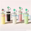 Trinken Sts 20 Farben Mädchen Frosch Milch Tee Sile St Toppers Zubehör Er Charms Wiederverwendbare Spritzwassergeschützt Staub Stecker Dekorativ 8 Mm/10 Mm Dr Otwtr