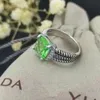 luxury jewelry DY brand rings diamond ring 3 Color twisted designer ring for Women Fashion Silver Plated Vintage dy Jewelry fashion Diamond Easter Bonus ring gift