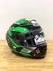 Capacete de rosto inteiro shoei x14 x-catorze verde kawasa ki, viseira anti-neblina, carro de equitação, motocross, corrida, capacete de motocicleta