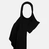 Müslüman Kadınlar Premium Anında Pamuk Jersey Hicep Eşarp Forması Jersey Hanım Eşarpları Hoop Pinless başörtüsü 53 Renk 240301