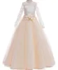 Girl039s Dresses Princess Baby Girls Lace Flower Ball Gown Wedding Bridemaid For Party Dress First Communion Baptism4368267