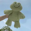 36CM Lachend Kikker Netto Rode Pluche Kinderspeelgoed Geschenken Speelgoed Kussen Plushie Gevulde Moeder Kids 240304