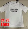 2024 25 3XL 4XL Erkekler Yetişkin Real Madrid Büyük Boy Futbol Jersey Vini Jr. Befedericolingham Futbol Birleşik Çocuk Yetişkin Futbol Seti