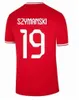 22 23 24 Polônia LEWANDOWSKI Camisas de futebol MEN KIT Polonia 2023 ZIELINSKI MILIK ZALEWSKI SZYMANSKI Camisa de futebol polonês Polen uniforme menino 22 Pologne BEDNAREK