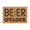 Carpets Warm Size Blankets For Winter Beer O'Clock Father's Day Mat Fathers Gift Funny Door Personalized Gifts Him