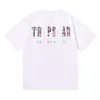 T-shirt Hommes Femmes Designer T-shirts Imprimé Mode Rouge Camouflage Lettre Imprimer Hip-Hop Unisexe Casual T-shirt À Manches Courtes