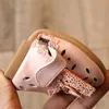 Summer Kids Shoes Fashion Leathers Sweet Children Sandals For Girls Toddler Baby Breattable Hoolow Out Bow Shoes For Girls 240229