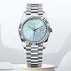 ladies watch for men women high quality stainless steel automatic movement 36mm 40mm watches strap luxury Couples watchs waterproof blue green Wristwatches