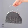 Sac de dîner en strass, chaîne Portable de fête, messager polyvalent à la mode, sac Design de Niche pour femmes