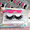 Mikiwi 102050100 Partihandel 25mm fluffiga Mink Lashes Suit Borstes Tickor i bulkögonfransar Set Multi Pack Kit 240305