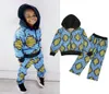 Pantaloni per bambina con cerniera in stile bohémien africano autunnale per bambina, 2 pezzi, per bambini039, per 27 bambini3228993