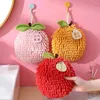 Towel Persimmon Hand Super Absorbent Chenille With Cute Fruit Design For Bathroom Kitchen Soft Texture