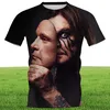 CLOOCL 3D Printed Tshirts Singer Ozzy Osbourne DIY Tops Męs