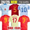 Espana Morata Pedri Asensio Soccer Drużyna narodowa Ferran Yamal Camiseta de Futbol Gavi Sarabia Koke Sergio Jordi Alba 22 23 Koszulka piłkarska Men Kids Set