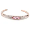 Bangle BN-00073 S Crystal Drop Dames Rose Goud Verzilverd Zomer Sieraden Voor Vrouwen Mode Vrouw Armband