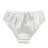 Women's Panties 18Pcs/Set Travel Portable Disposable Non Woven Paper Briefs Underwear White Regular Emergency Underpants For Women Men