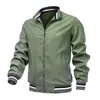 Giacche da uomo Moda Commercio estero Giacca versatile casual Cappotto sportivo solido primaverile e autunnale