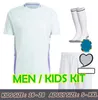 Maglia da calcio Scozia 24 25 2024 Euro Cup Maglia da calcio della squadra nazionale scozzese Kit per bambini Home Blu navy Away Bianco 150 anni anniversario Speciale ROBERTSON 712