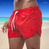 Shorts masculinos homens praia esportes correndo nadar roupas de verão casual streetwear calças preto azul branco vermelho laranja cinza