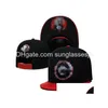 Ball Caps Designer Hats Men Snapback College Baseball Snapbacks Wszystkie drużyny logo haft haft bawełniany koszykówka futbol hop hop na zewnątrz dhycq