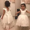 Toddler Baby Girls 1st Birthday White Baptism Dress Infant Bow Lace Wedding Party Dresses 05Y Kids Girl Trail Princess Clothes 240311