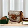 Designer Bag Saddle Horsebit Shoulder Bags Handbag Fashion Cross Body Womens Classic Luxury Retro Handbags Versatile Portable Top Quality