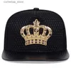 Ball Caps Doitbest Fashion Summer Brand Crown Europe Baseball Cap Hat For Men Women Casual Bone Hip Hop Snapback Caps Sun Hats gorrasY240315