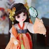 Dream Fairy 1/6 Doll Princess Dress 28cm BJD 28 Joints Body Ball Jointed Doll Full Set with Clothes Shoes DIY Toy Gift for Girls 240304