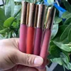 Marke Liquid Matte Lipgloss Lip Color Transfer Proof 9-Farben-Lippenstift 6,5 ml Rouge a levres Liquide Mat 25 208 Make-up-Kosmetik TOP-Qualität