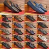 2024 Haute Qualité Classique Hommes Chaussures Pantoufles Conduite Mocassins Penny Baskets Crin De Cheval Mocassin Paris Lazy Bow Strape Boucle Designer Robe Chaussure Sandale Appartements