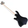 Fabrika Özelleştirilmiş Yeni 5 String Electric Bass Guitar Mat en kaliteli