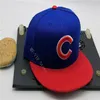 Top New Chicago Royal Blue Color Hats Man Cool Baseball Caps Adult Flat Peak Hip Hop Fitted Cap Men Women Full Closed Gorra245T