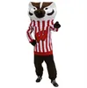 2024 Taille adulte Badger Mascot Costume Halloween Christmas Fancy Party Robe Cartoonfancy Robe Carnival Unisex Adults Tenue