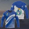 Męskie bluzy bluzy niestandardowe nazwa Urugwaj Emblem sport