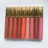 Marque Liquid Matte Lip Gloss Lip Color Transfer Proof 9 Couleurs Rouge à lèvres 6.5ml Rouge a levres 25 208 505 521 311 Cosmétiques de haute qualité