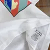 Designer Ragazzi Ragazze lettera stampata T-shirt bambini coniglio manica corta casual tees 2024 estate bambini cotone top vestiti S1201