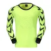 Kids Men Soccer Goalkeeper Shirt Uniform Season O-neck Long Sleeve Sponge Pad Protection Football Doorkeeper Jersey Custom 240305