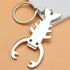 Cartoon Lobster Bottle Opener Keychain Beer Opener Key Chain Promotion Surfboard Keyring Jewelry