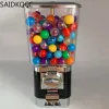 Candy Vending Machine Gumball Machine Toy Capsule/ Bouncing Ball Vending Machine Candy Dispenser With Coin Box GV18F med bollar