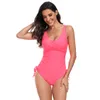 New Arrival Sexy Women's One piece Swimsuit Sports Cross Bikini Swimsuit Summer Oversized Mesh Skirt Size S-2XL