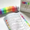 5000 stks/partij Label Kleurrijke Privé Sticker Etiketten Zelfklevend Papier Stickers Blanco Memo Briefpapier DIY Dagboek Notebook 240304