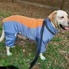 Vêtements de chien Veste chaude d'hiver pour petits chiens de taille moyenne imperméable grande combinaison vêtements Doberman rembourré manteau de lévrier neige