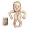 NPK 18インチすでに塗装されているBebe Bettie Doll Kits Reborn Doll Unassembly Diy Reborn Doll Kit Gift for Children 240304