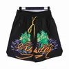 Short de bain design pour hommes short de créateur homme short de créateur rhude shorts été mode pantalons de plage hommes haute qualité streetwear rouge bleu noir violet P WTPK