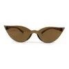 New Cat's Eye Large Frame Fashionable Personalized Sunglasses, Men's and Women's Trendy Glasses