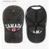 Бейсболки NORTHWOOD Fashion CANADA Летняя бейсболка с буквенным принтом для мужчин и женщин, хлопковая шляпа Snapback, костяная кепка для папы, кепки для папы, FemaleY240315