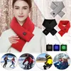 Bandanas Electric Heating Scarf USB Charging Heated Washable Thermal Neck Wrap Warmer Soft For Climbing Hiking Cycling